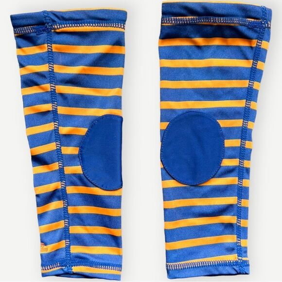 UVSkinz Kids Striped Sun Protection Pool Beach Leg Covers. 12-24 Months. - Picture 2 of 5